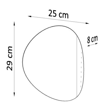 Nástěnné svítidlo SENSES 2xG9/40W/230V bílá