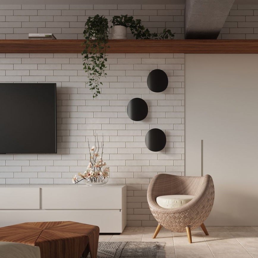Nástěnné svítidlo SENSES 2xG9/40W/230V černá