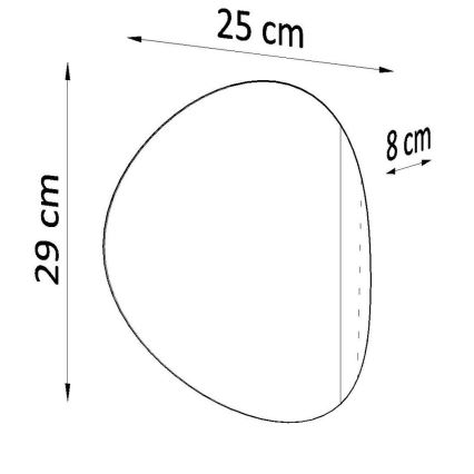 Nástěnné svítidlo SENSES 2xG9/40W/230V černá