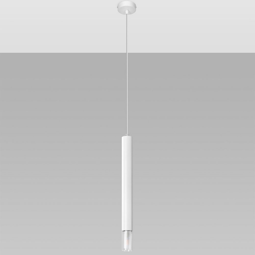 Lustr na lanku VIZIER 1xG9/12W/230V bílá