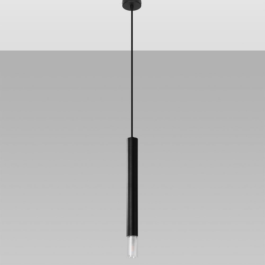 Lustr na lanku VIZIER 1xG9/40W/230V černá