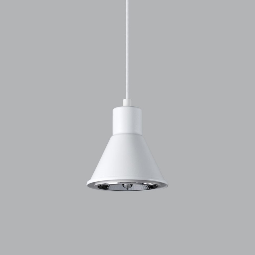 Lustr na lanku TAZILA 1xES111/60W/230V bílá