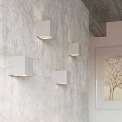 Nástěnné svítidlo LEO 1xG9/40W/230V beton