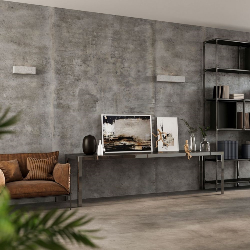 Nástěnné svítidlo VEGA 2xE27/60W/230V 50 cm beton