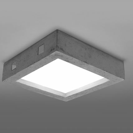 LED Stropní svítidlo RIZA LED/18W/230V beton