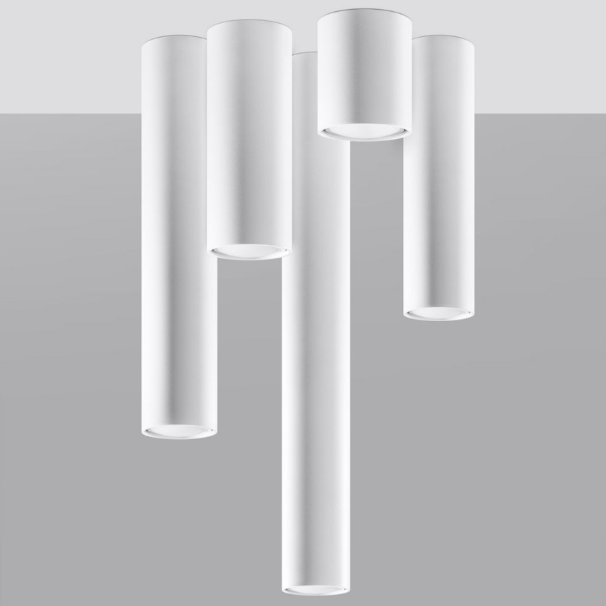 Bodové svítidlo LAGOS 1xGU10/10W/230V 10 cm bílá