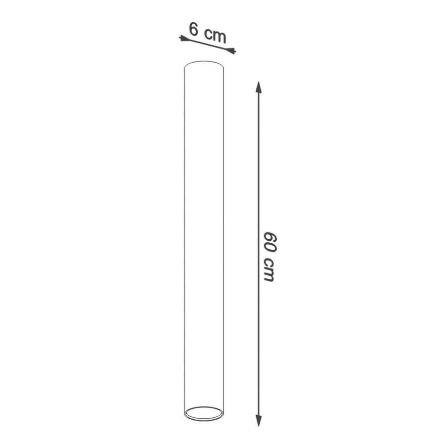 Bodové svítidlo LAGOS 1xGU10/10W/230V 60 cm bílá