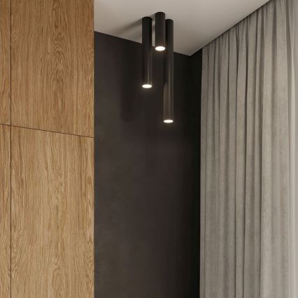 Bodové svítidlo LAGOS 1xGU10/10W/230V 60 cm černá
