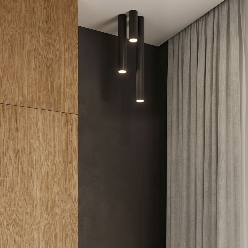 Bodové svítidlo LAGOS 1xGU10/10W/230V 60 cm černá