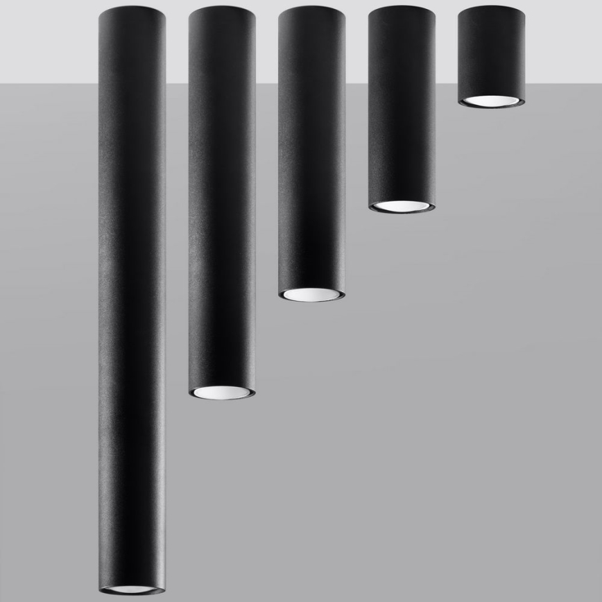 Bodové svítidlo LAGOS 1xGU10/10W/230V 60 cm černá