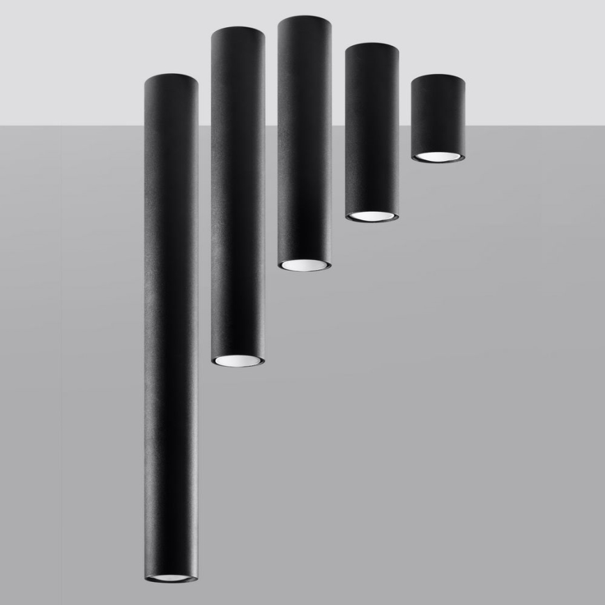 Bodové svítidlo LAGOS 1xGU10/10W/230V 60 cm černá