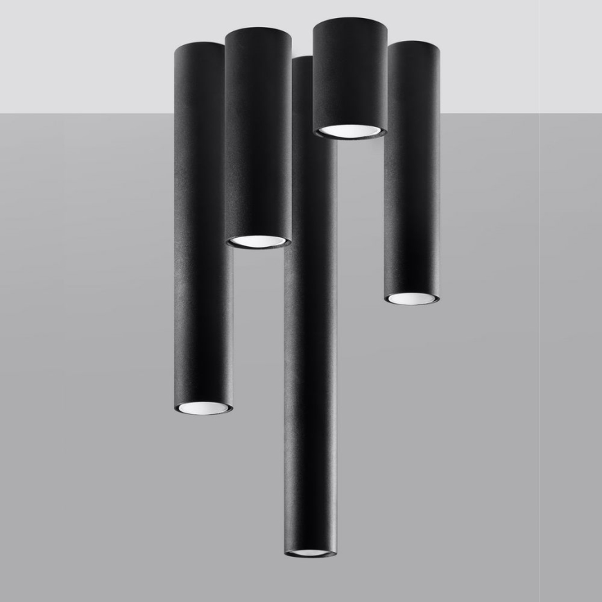 Bodové svítidlo LAGOS 1xGU10/10W/230V 60 cm černá