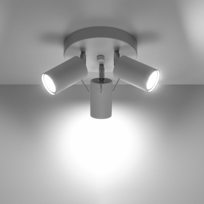 Bodové svítidlo RING 3xGU10/10W/230V bílá