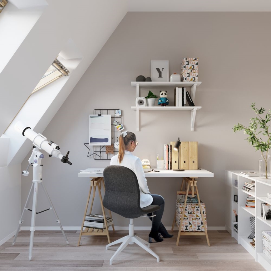 Stolní lampa RING 1xGU10/10W/230V černá