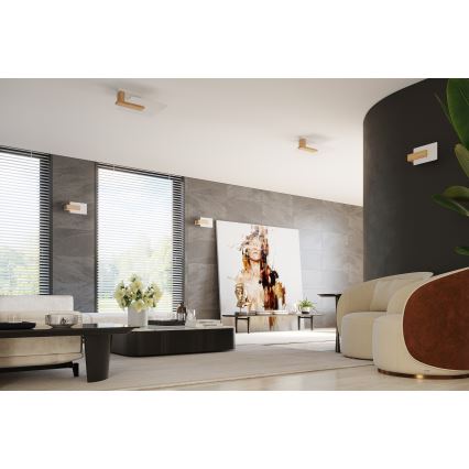 Stropní svítidlo LAPPO 2xE27/15W/230V béžová