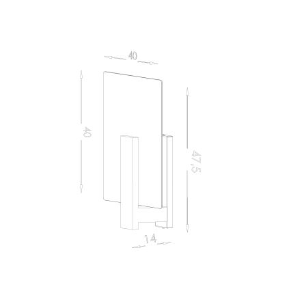 Stropní svítidlo LAPPO 2xE27/15W/230V béžová