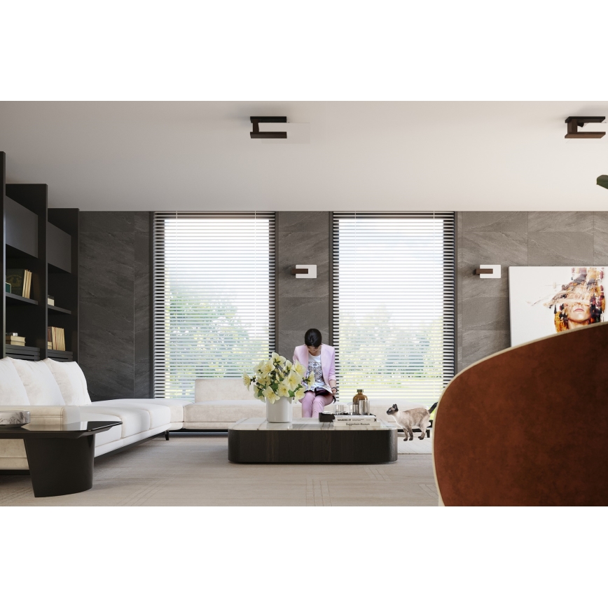 Nástěnné svítidlo LAPPO 1xE14/10W/230V wenge