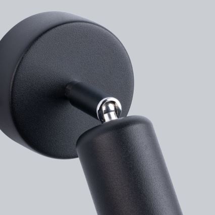 Nástěnné bodové svítidlo FORNES 1xE27/60W/230V černá