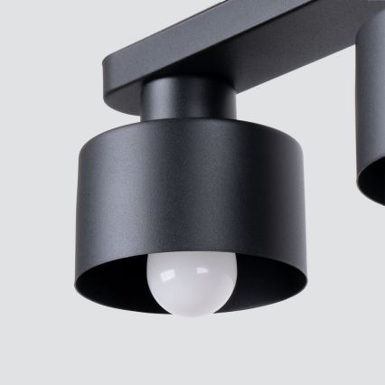 Stropní svítidlo SAVAR 2xE27/60W/230V černá