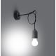Nástěnná lampa NESO 1xE27/15W/230V beton