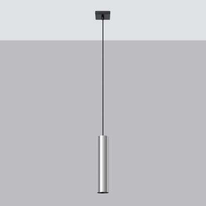 Lustr na lanku LAGOS 1xGU10/10W/230V lesklý chrom
