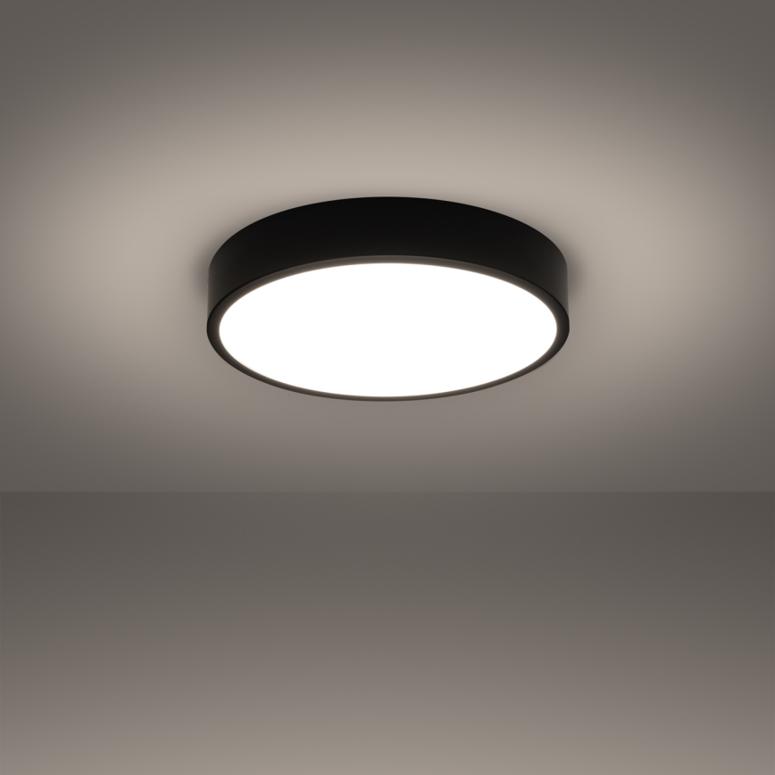 LED Stropní svítidlo ONYX LED/32W/230V pr. 40 cm černá