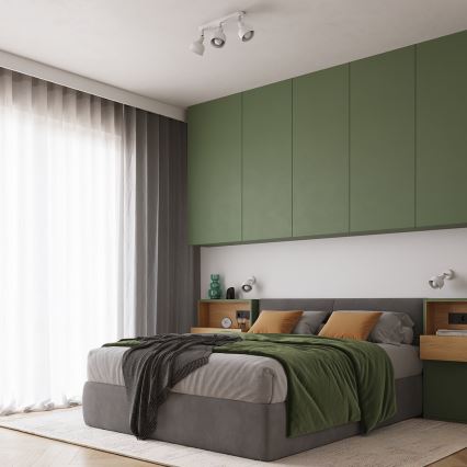 Nástěnné bodové svítidlo ELBA 1xE27/15W/230V bílá