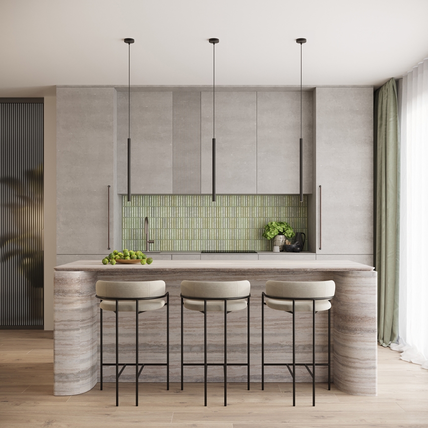 Lustr na lanku ARCHE 1xG9/8W/230V černá