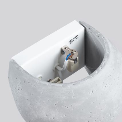 Nástěnné svítidlo GLOBE 2xG9/8W/230V beton/šedá