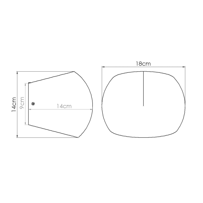 Nástěnné svítidlo GLOBE 2xG9/8W/230V beton/šedá