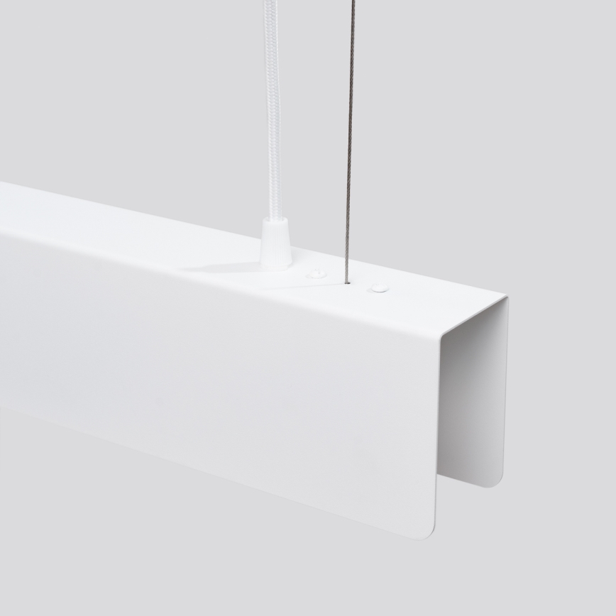 LED Lustr na lanku SPARK 1xG13/8,5W/230V bílá