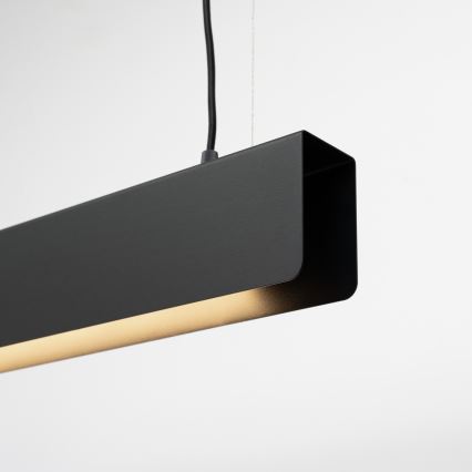 LED Lustr na lanku SPARK 1xG13/8,5W/230V černá