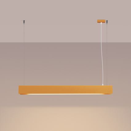 LED Lustr na lanku SPARK 1xG13/8,5W/230V zlatá