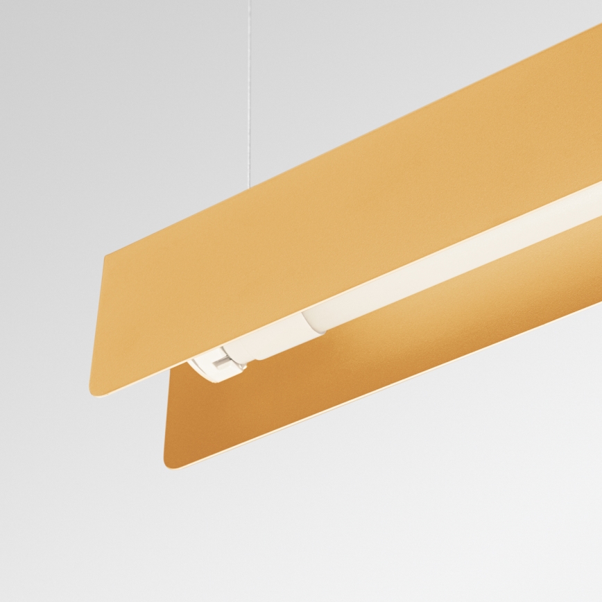 LED Lustr na lanku SPARK 1xG13/8,5W/230V zlatá