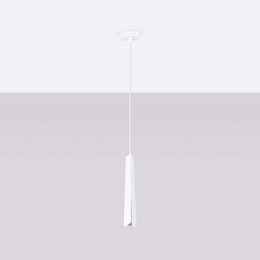 Lustr na lanku PRYSM 1xG9/8W/230V bílá