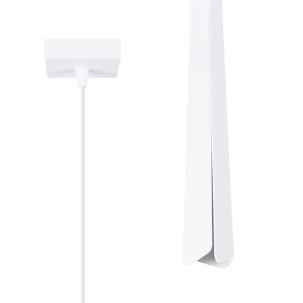 Lustr na lanku PRYSM 1xG9/8W/230V bílá