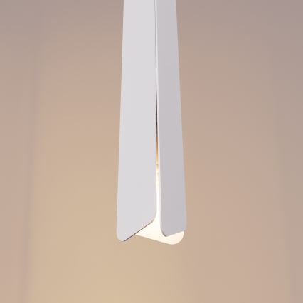 Lustr na lanku PRYSM 1xG9/8W/230V bílá
