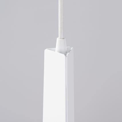 Lustr na lanku PRYSM 1xG9/8W/230V bílá