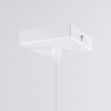 Lustr na lanku PRYSM 1xG9/8W/230V bílá
