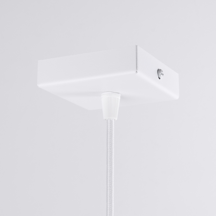 Lustr na lanku PRYSM 1xG9/8W/230V bílá