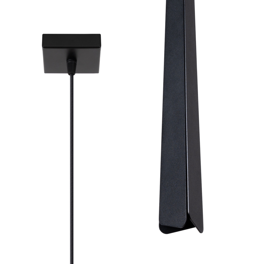 Lustr na lanku PRYSM 1xG9/8W/230V černá