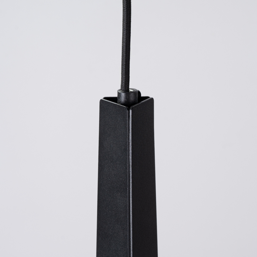 Lustr na lanku PRYSM 1xG9/8W/230V černá