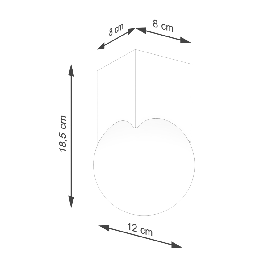 Bodové svítidlo SOLIS 1xG9/8W/230V buk