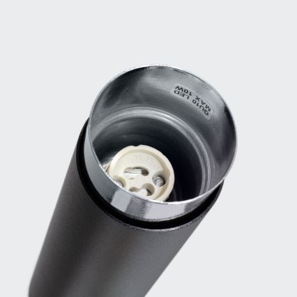 Bodové svítidlo NERO 1xGU10/10W/230V 22,5 cm černá/lesklý chrom