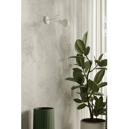 Nástěnná lampa LOOP 1xE27/15W/230V bílá