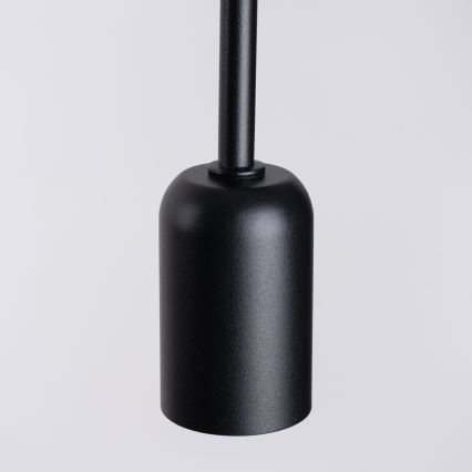 Nástěnná lampa LOOP 1xE27/15W/230V černá