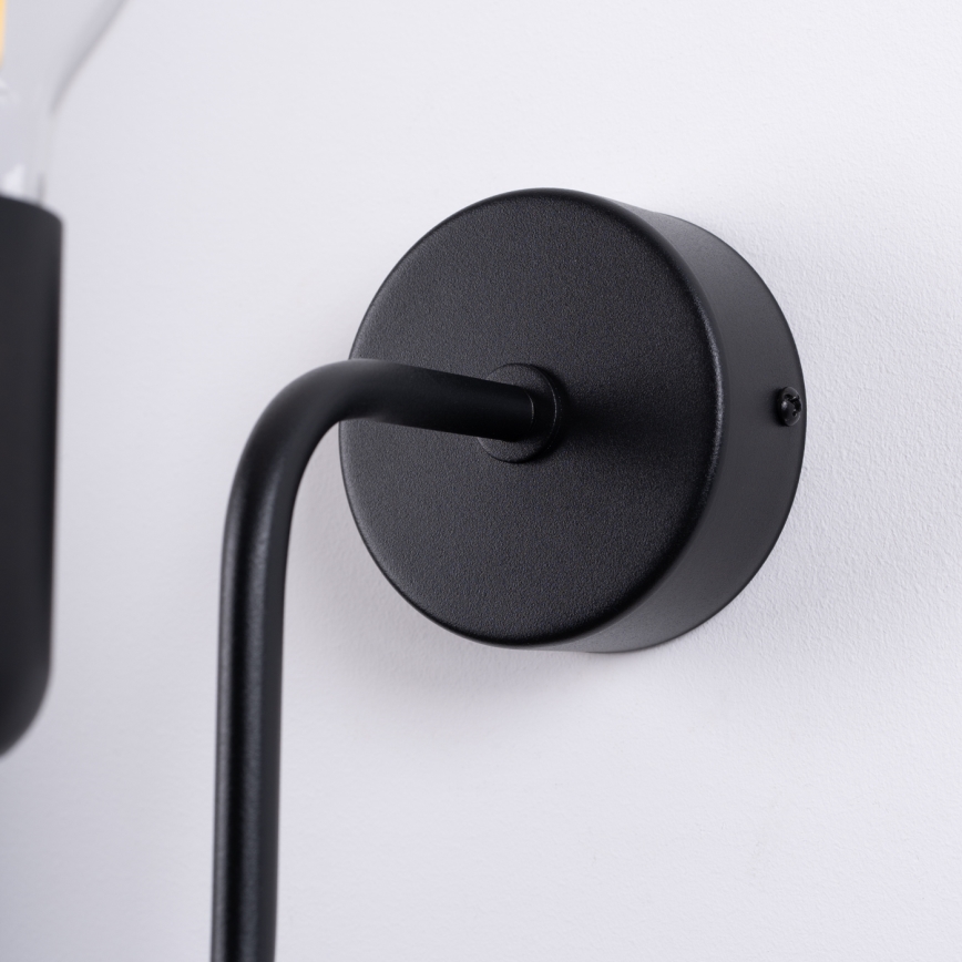 Nástěnná lampa VECTOR 1xE27/15W/230V černá