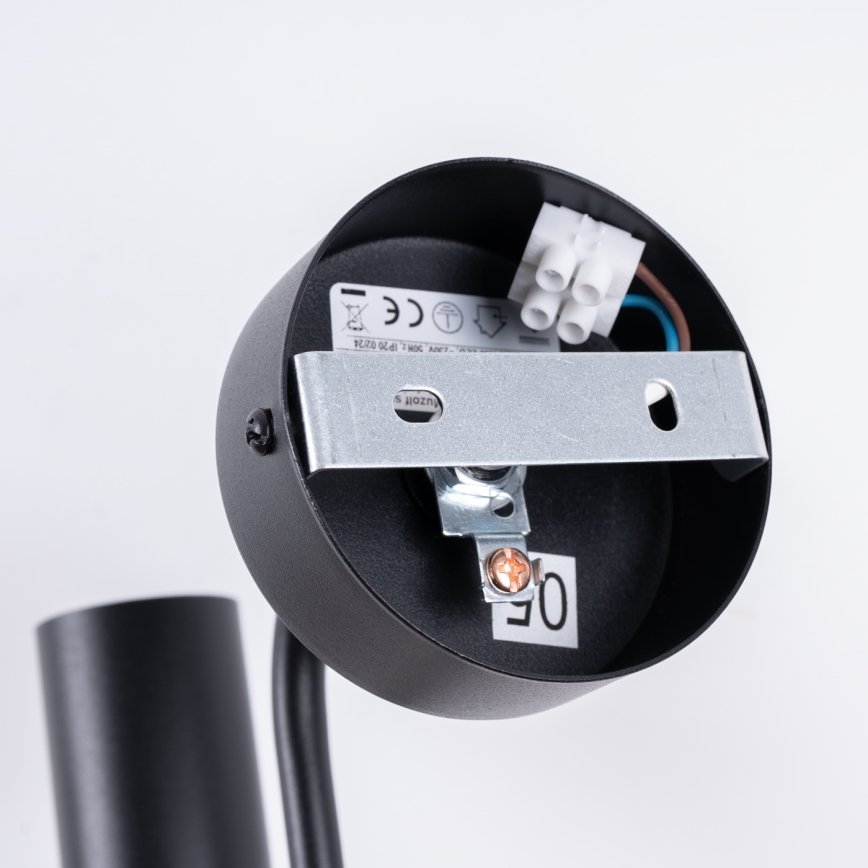 Nástěnná lampa VECTOR 1xE27/15W/230V černá