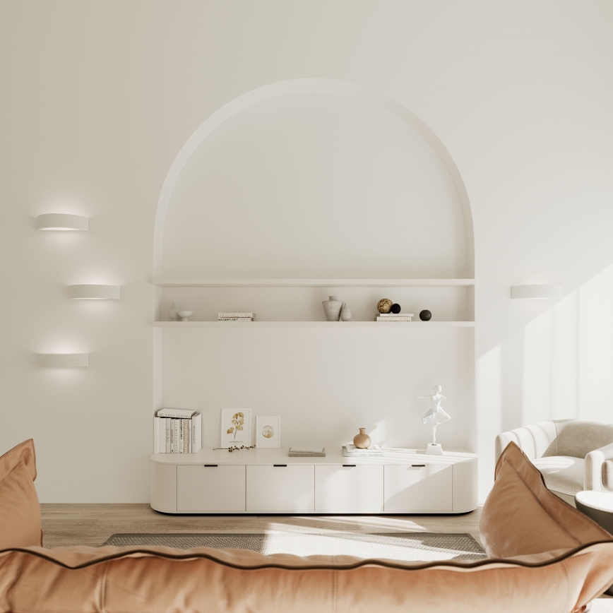 Nástěnné svítidlo ATENA 1xE27/15W/230V 30 cm bílá