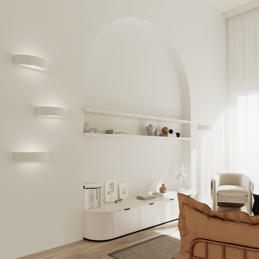 Nástěnné svítidlo ATENA 1xE27/15W/230V 30 cm bílá